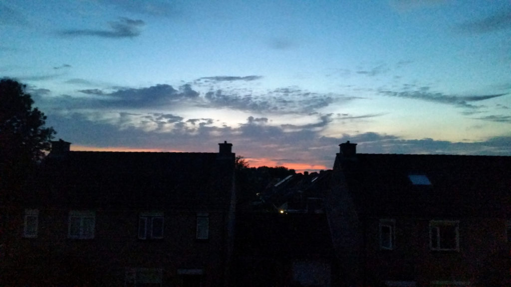 The sky is looking a lot more friendly