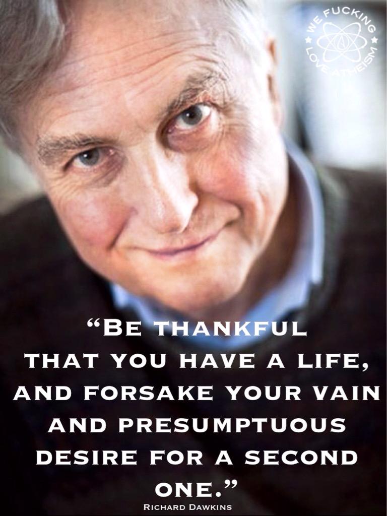 Richard Dawkins has a good point.