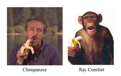 Chimpanzee and Ray Comfort