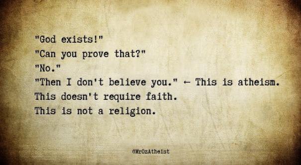 This is atheism