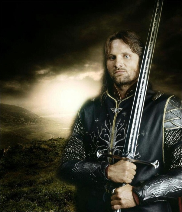 Picture of Aragorn, from Lord of the Rings