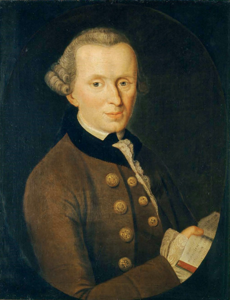 Painting of Immanuel Kant