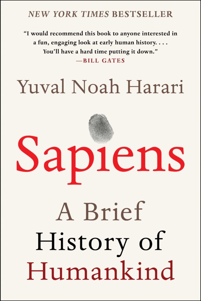 Cover of Sapiens: A brief history of humankind